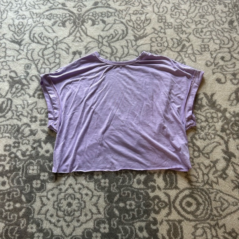 NWT Short Sleeve Open Back Tee